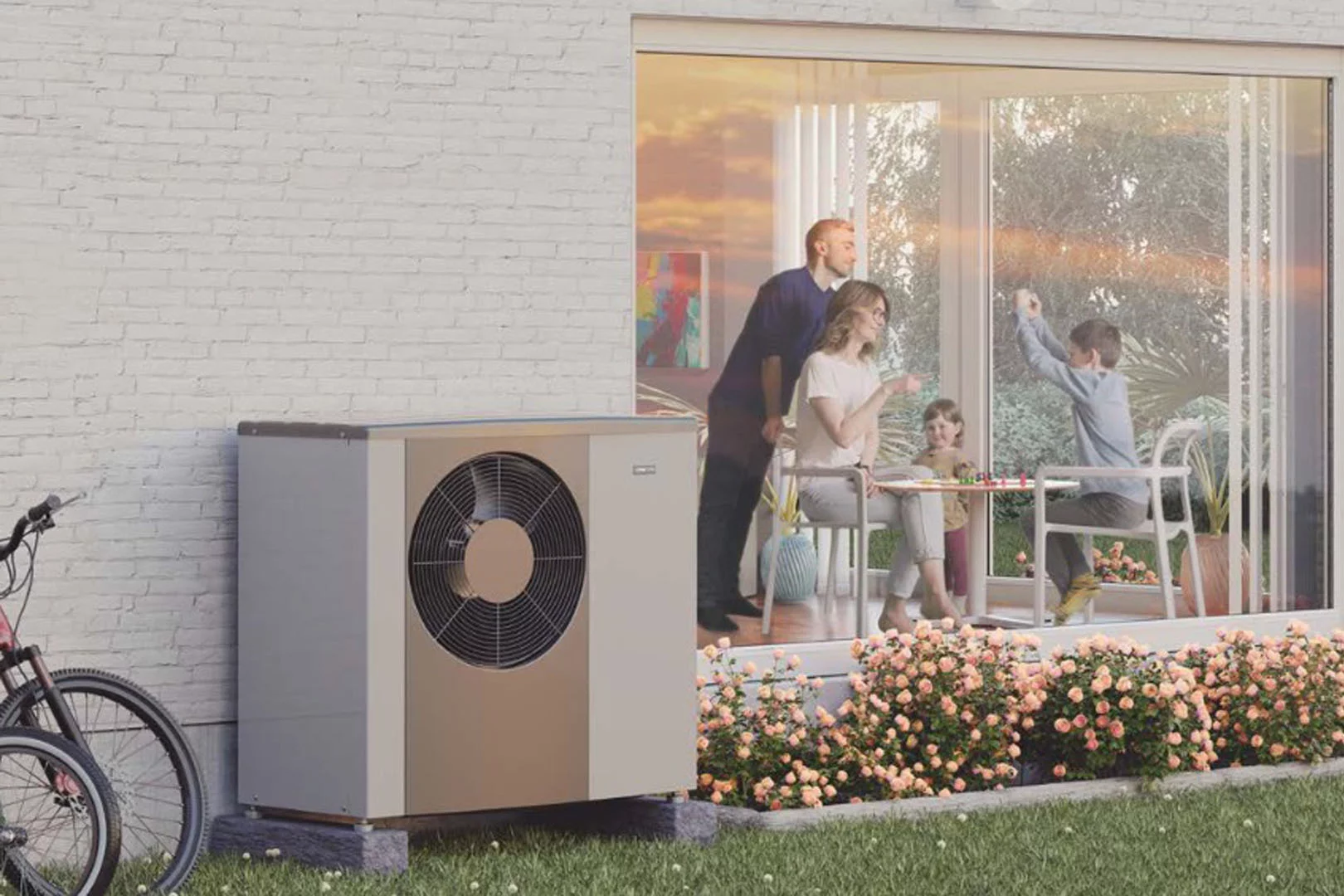 Ekologiczne systemy grzewcze – Pasywne i aktywne chłodzenie domu pompą ciepła NIBE