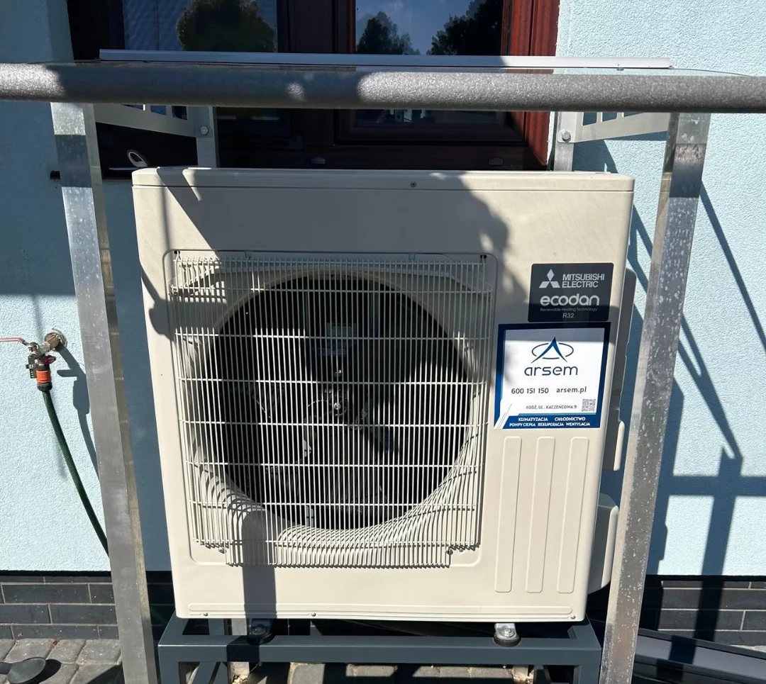 Pompa ciepła w Grotnikach w domu jednorodzinnym stałego Klienta