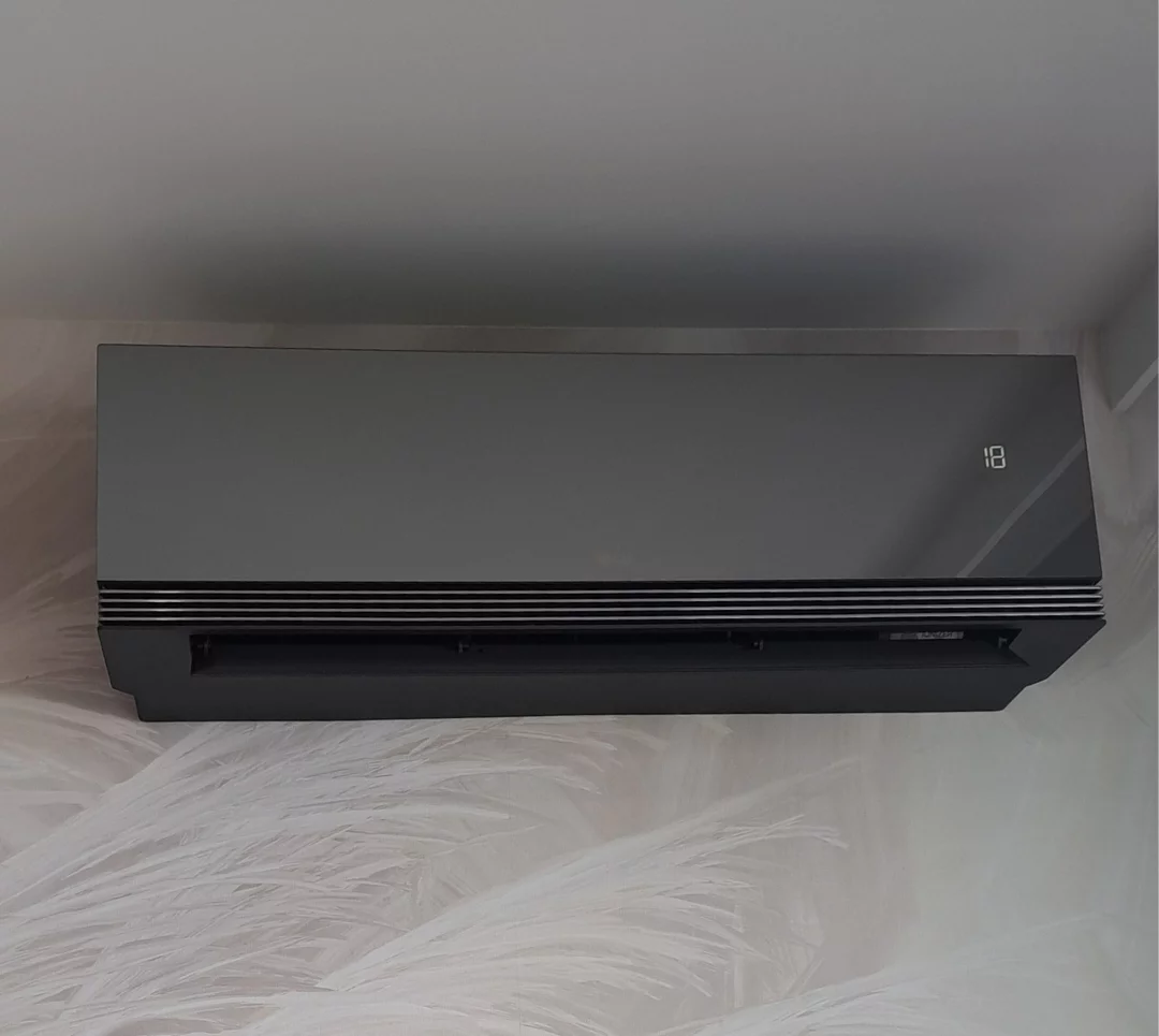 Montaż instalacji klimatyzacji LG w mieszkaniu na nowym osiedlu Łupkowa Park w Łodzi