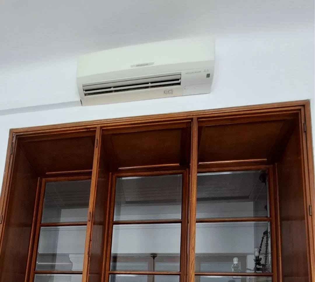 Montaż 2 klimatyzacji Toshiba w PAN w Łodzi