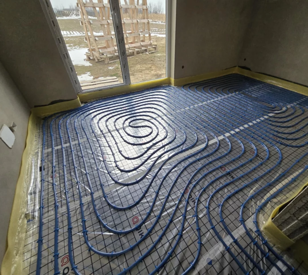 Montaż instalacji centralnego ogrzewania w domu jednorodzinnym w Kudrowicach