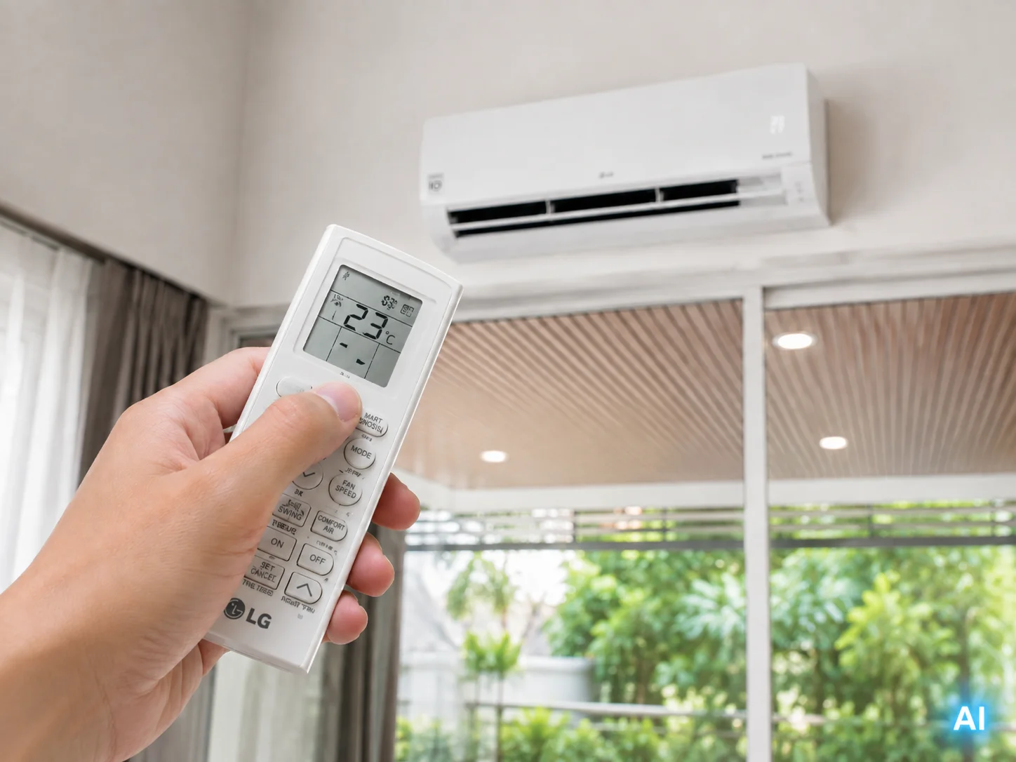 Klimatyzacja do domu – sterowanie klimatyzatorem LG pilotem | ARSEM